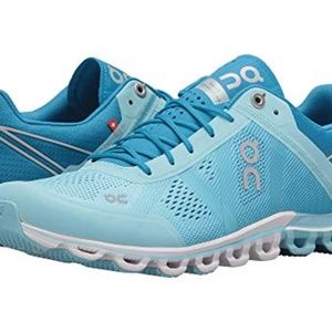 NEW WMNS ON CLOUDFLOW RUNNING SNEAKER - BLUE 7.5